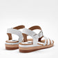 SANDALIA MUJER LAMBERS & SHEEPS 473 BLANCO