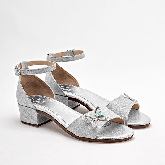 ZAPATO GRADUACION MUJER LIA 2800 PLATA