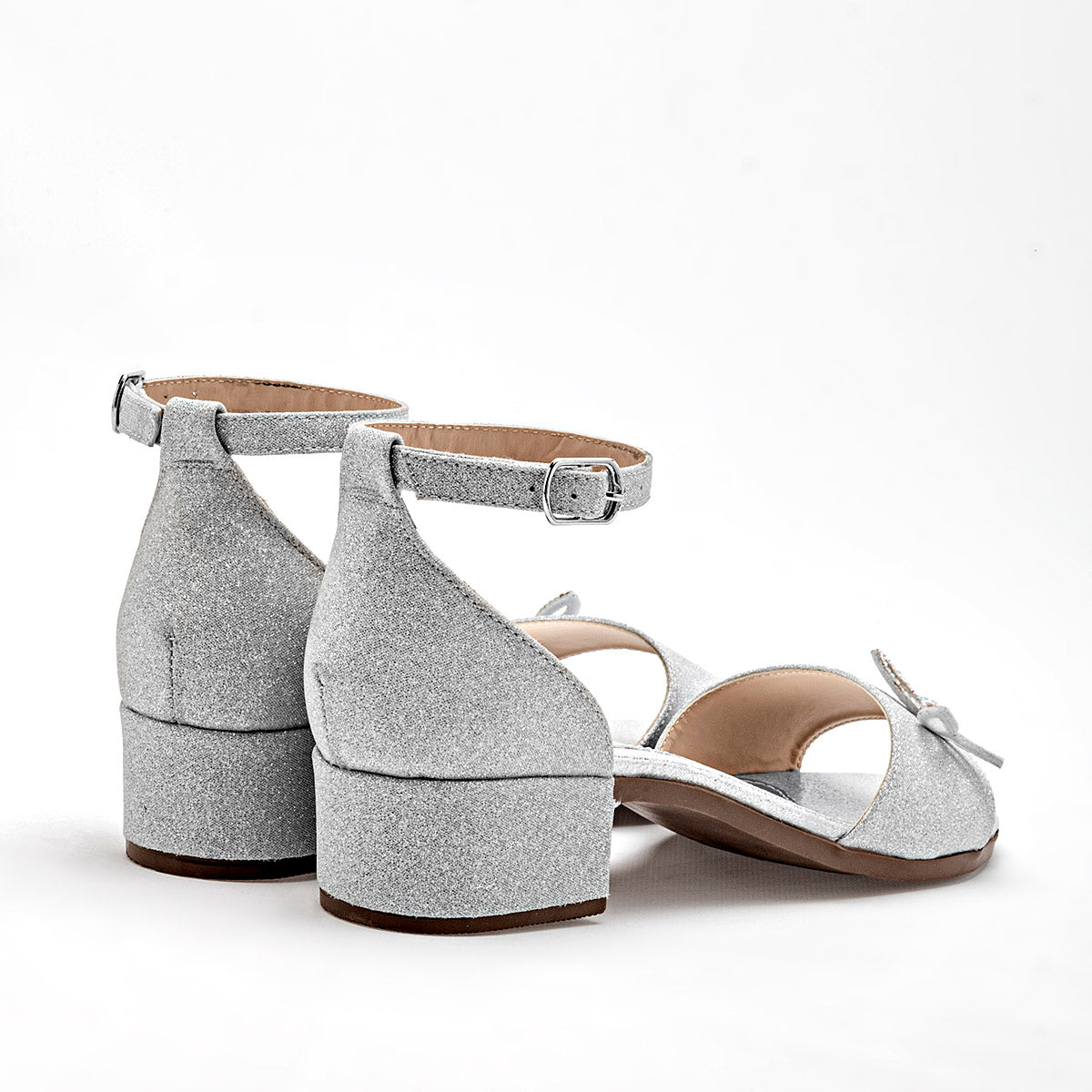 ZAPATO GRADUACION MUJER LIA 2800 PLATA