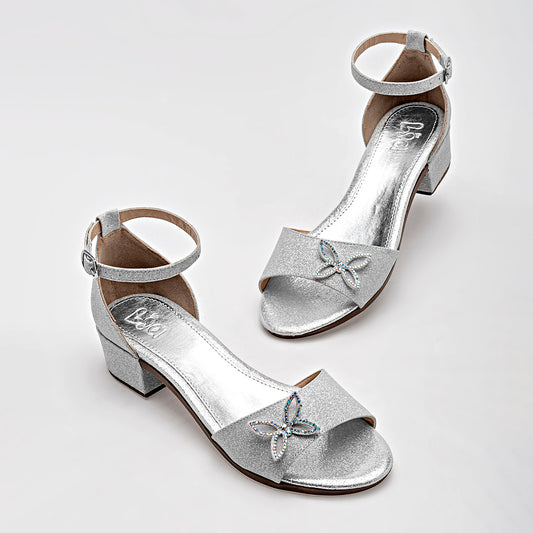 ZAPATO GRADUACION MUJER LIA 2800 PLATA