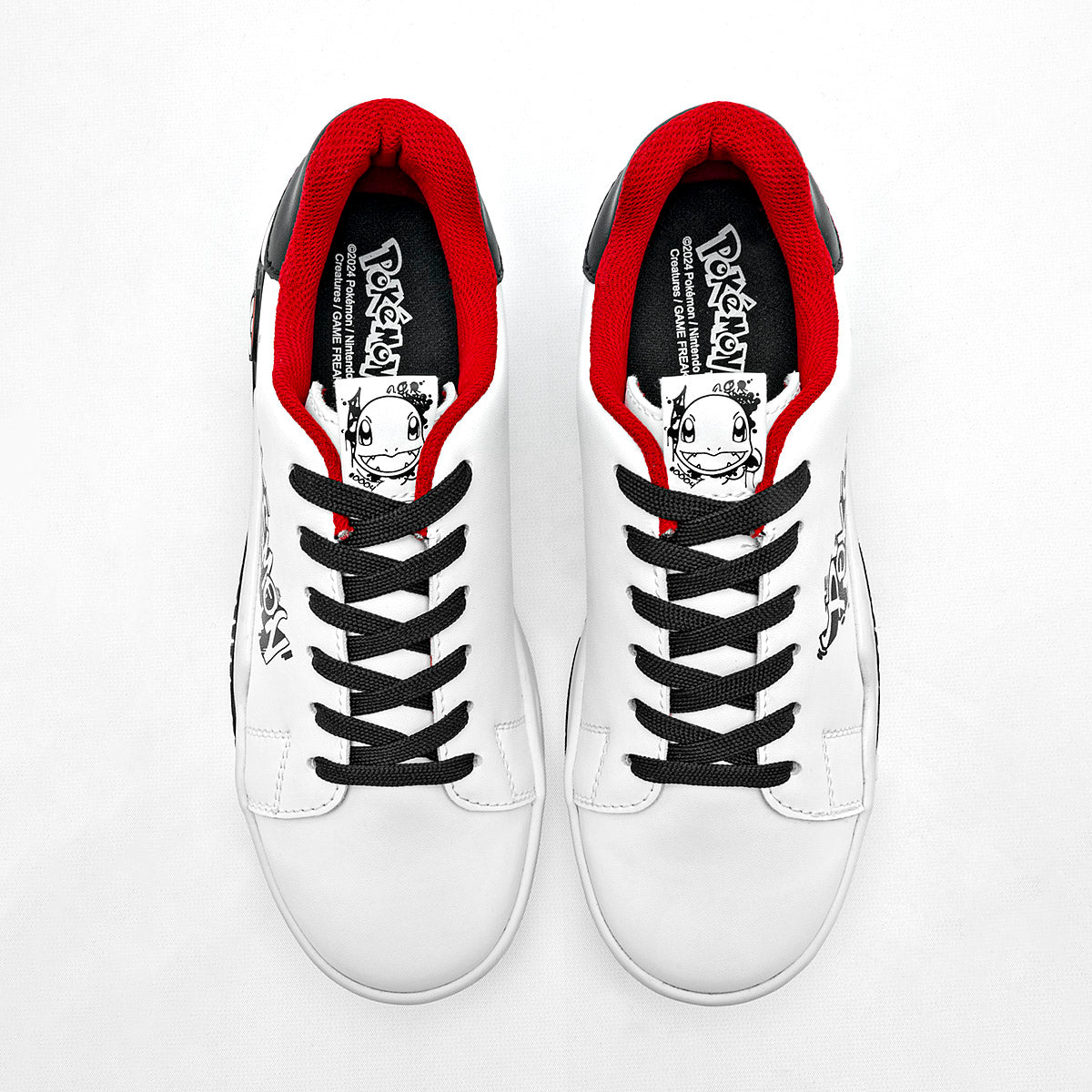 TENIS URBANO JUVENIL LICENCIAS YUYIN PO5091 BLANCO NEGRO