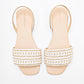SANDALIA MUJER LIZ MARIANA 271T BLANCO ORO