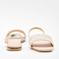 SANDALIA MUJER LIZ MARIANA 271T BLANCO ORO