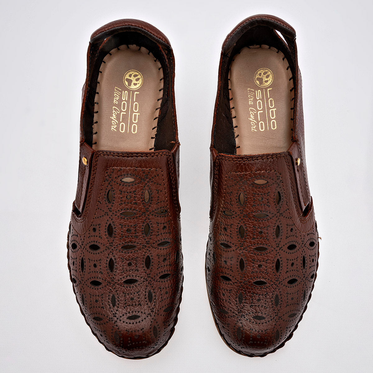 ZAPATO CONFORT MUJER LOBO SOLO 4724B CAFE
