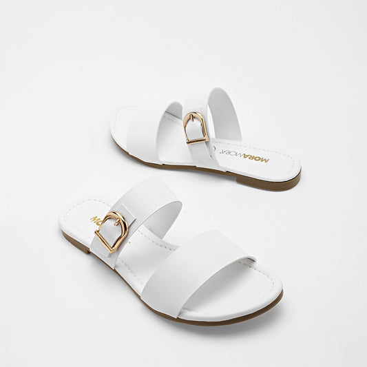 SANDALIA MUJER MORAMORA PIA BLANCO