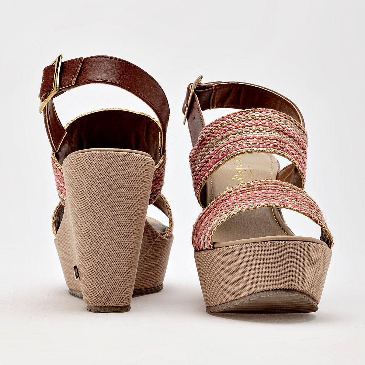 ZAPATO CASUAL MUJER MORA TIERRA COSIMA CAFE MULTICOLOR