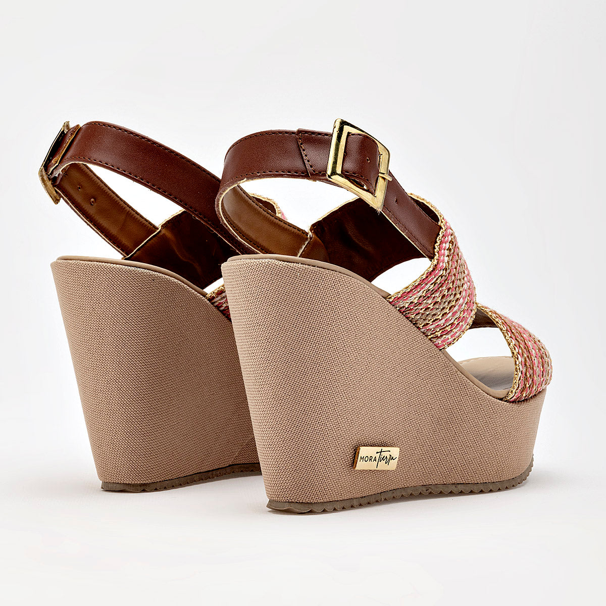 ZAPATO CASUAL MUJER MORA TIERRA COSIMA CAFE MULTICOLOR