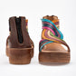 SANDALIA MUJER MORA TIERRA BELINDA CAMEL MULTICOLOR