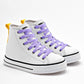 TENIS NIÑA URBANO MORAMORA BRITANY BLANCO AMARILLO