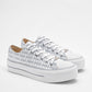 TENIS URBANO MUJER MORAMORA LIA BLANCO GRIS