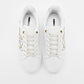 TENIS URBANO MUJER MORAMORA RUE BLANCO ORO PLATA
