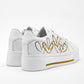 TENIS URBANO MUJER MORAMORA RUE BLANCO ORO PLATA