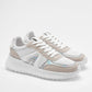 TENIS URBANO MUJER MORAMORA SULEIMA BLANCO LATE PLATA