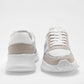 TENIS URBANO MUJER MORAMORA SULEIMA BLANCO LATE PLATA