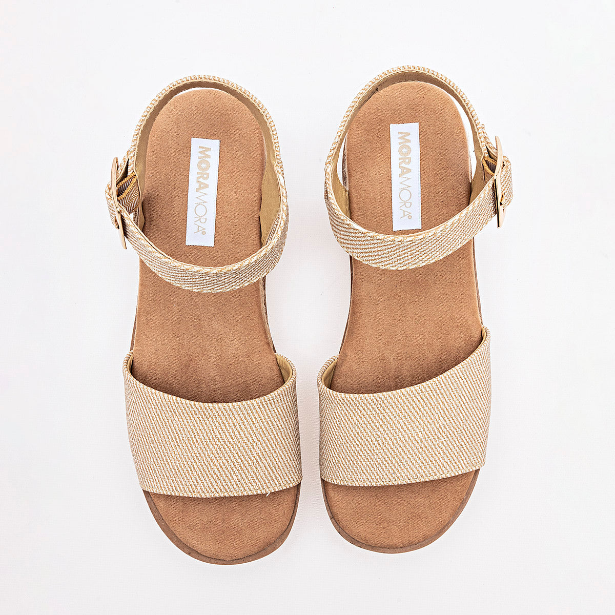 SANDALIA MUJER MORAMORA DIVA BEIGE