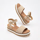 SANDALIA MUJER MORAMORA DIVA BEIGE