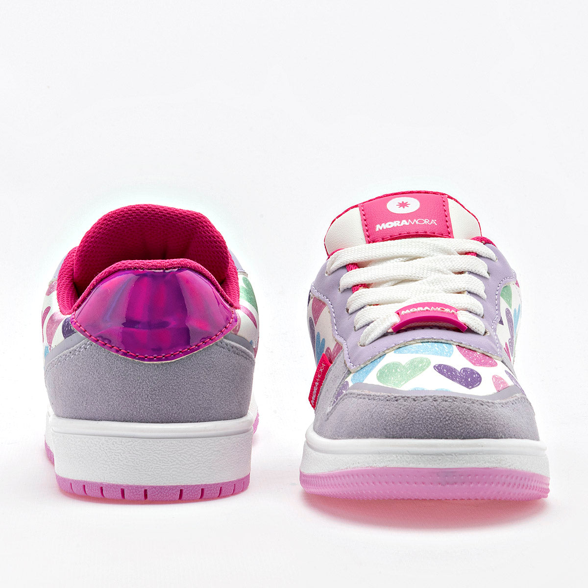 TENIS NIÑA URBANO MORAMORA ELNA LILA MULTICOLOR