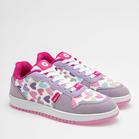 TENIS URBANO MUJER MORAMORA ELNA LILA MULTICOLOR