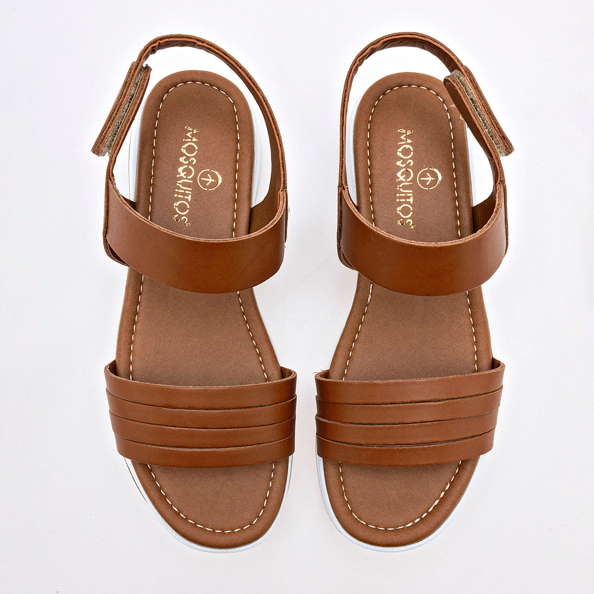 SANDALIA MUJER MOSQUITOS 1205 CAMEL
