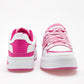 TENIS URBANO MUJER NEWK CD3201 BLANCO FIUSHA ROSA