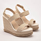 Sandalia CASUAL MUJER PIETRO ALESSANDRO 6263 BEIGE