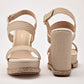 Sandalia CASUAL MUJER PIETRO ALESSANDRO 6263 BEIGE