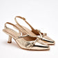 Zapatilla GRADUACION MUJER PIETRO ALESSANDRO 6500 ORO