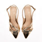 Zapatilla GRADUACION MUJER PIETRO ALESSANDRO 6500 ORO