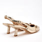 Zapatilla GRADUACION MUJER PIETRO ALESSANDRO 6500 ORO