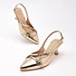 Zapatilla GRADUACION MUJER PIETRO ALESSANDRO 6500 ORO