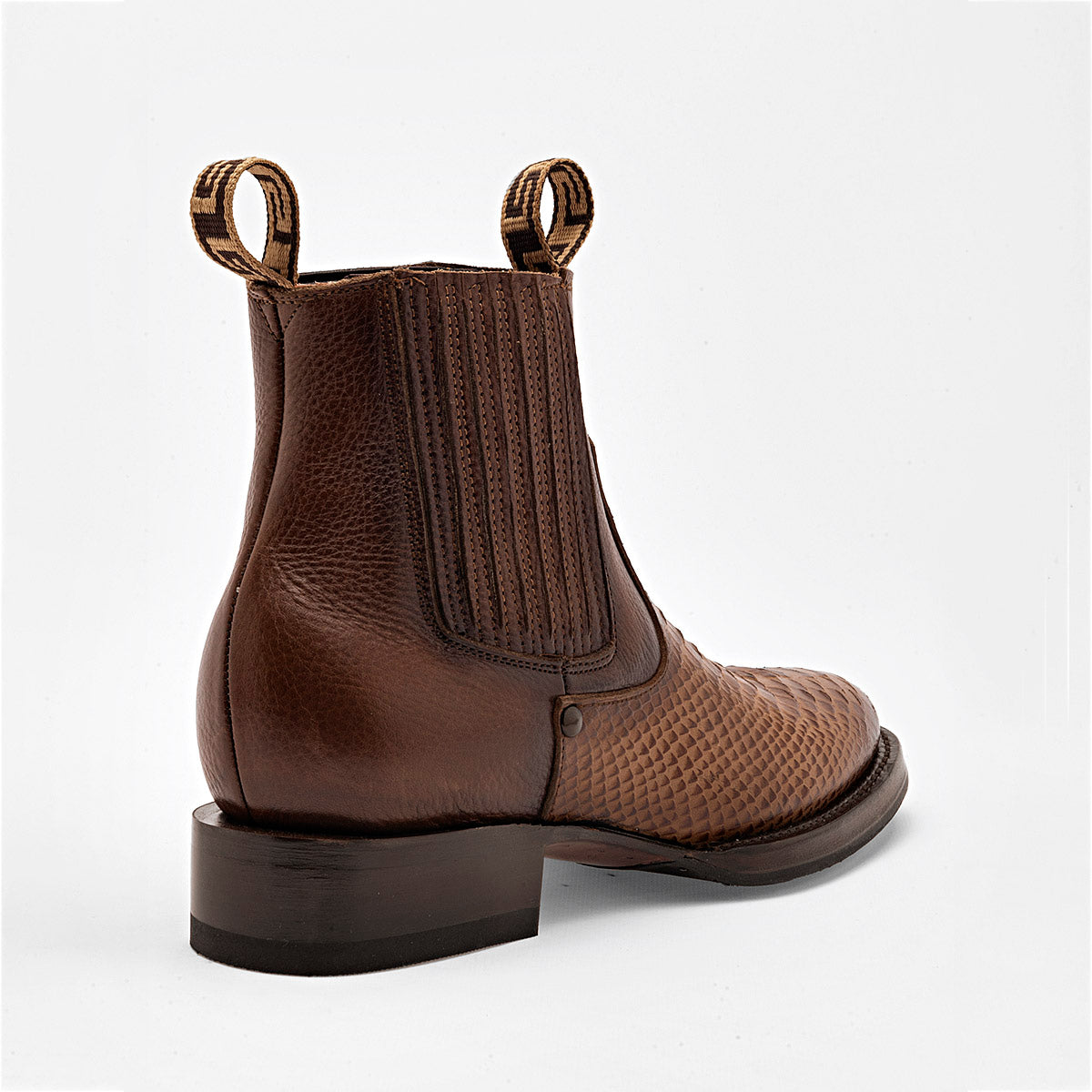 Botín para Hombre marca Trankas Boots Café