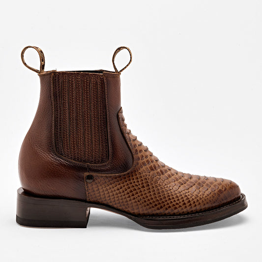Botín para Hombre marca Trankas Boots Café