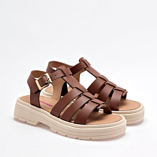 SANDALIA NIÑA TROPICANA TR261007 CAMEL