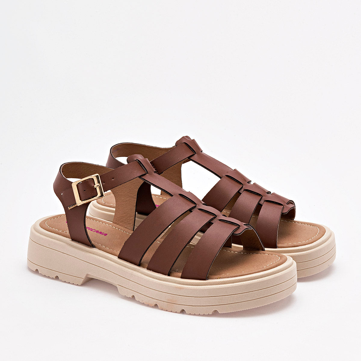 SANDALIA MUJER TROPICANA TR261007 CAMEL