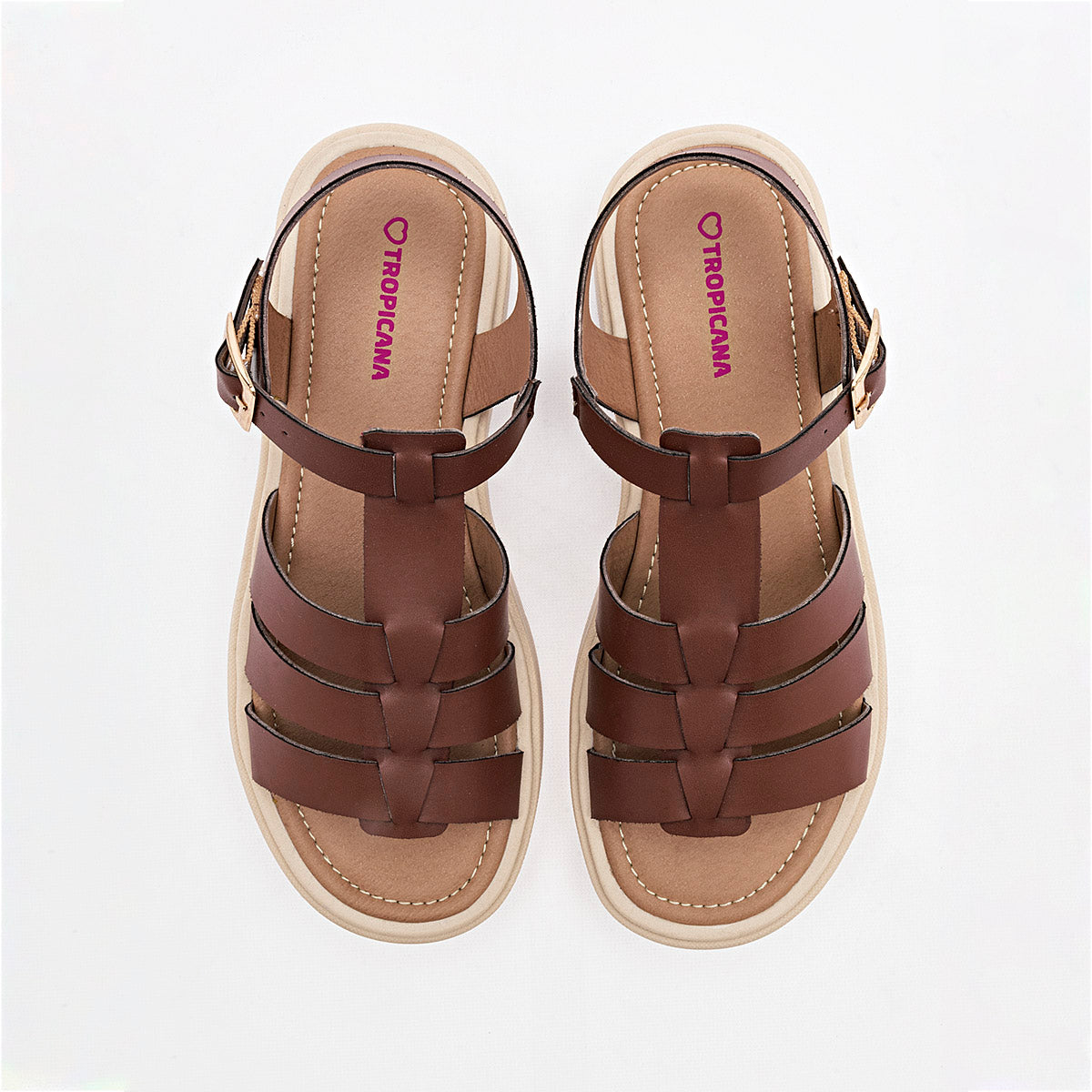SANDALIA MUJER TROPICANA TR261007 CAMEL