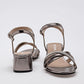 SANDALIA GRADUACION MUJER V. ALDAMA RK01 GRIS
