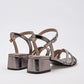 SANDALIA GRADUACION MUJER V. ALDAMA RK01 GRIS