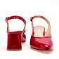 ZAPATILLA MUJER MARIANA VALLE 9611 ROJO CHAROL
