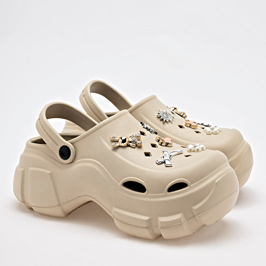SANDALIA MUJER MM BROS SHOES 8060 BEIGE
