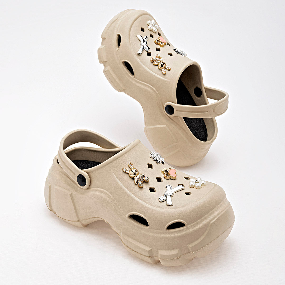 SANDALIA MUJER MM BROS SHOES 8060 BEIGE
