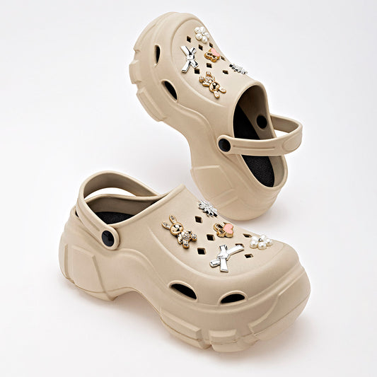 SANDALIA MUJER MM BROS SHOES 8060 BEIGE