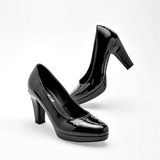 ZAPATILLA MUJER POPTOPS 2406 NEGRO CHAROL