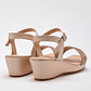ZAPATO GRADUACION MUJER RISEL 699 ORO ROSA TORNASOL