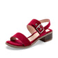 ZAPATO CASUAL MUJER SEXY GIRL 1597 ROJO