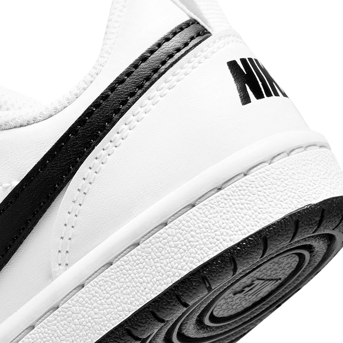 TENIS NIÑO URBANO NIKE  Court Borough Low Recraft (BPV) BLANCO NEGRO