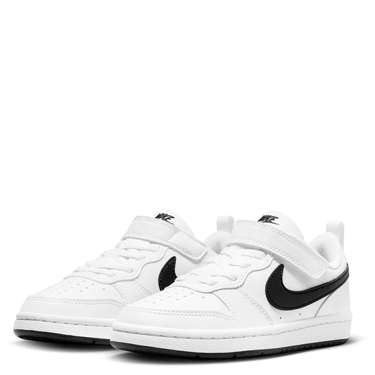 TENIS NIÑO URBANO NIKE  Court Borough Low Recraft (BPV) BLANCO NEGRO