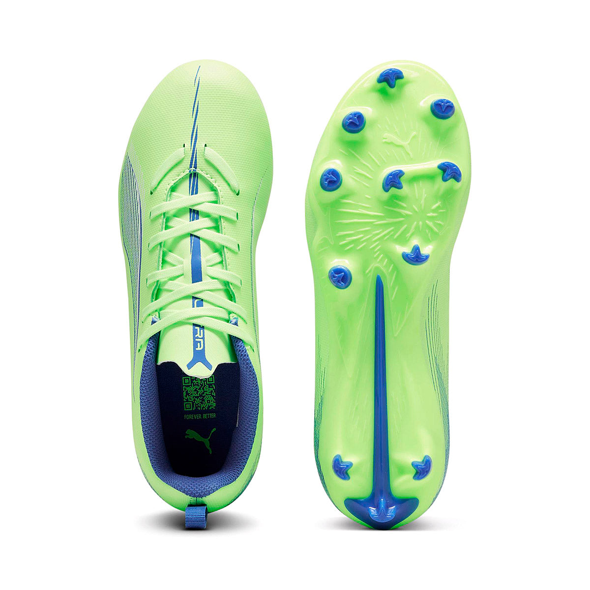 TENIS DEPORTIVO JOVEN PUMA Ultra 5 Play FG/AG Jr VERDE REY