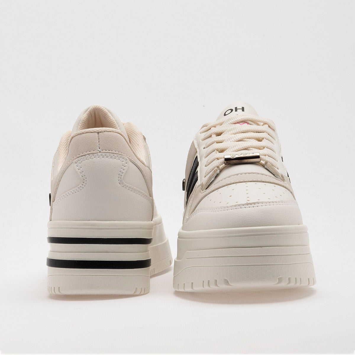 TENIS URBANO MUJER GÖSH 29300 BEIGE NEGRO