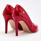 ZAPATILLA MUJER MORAMORA ERIKA ROJO CHAROL