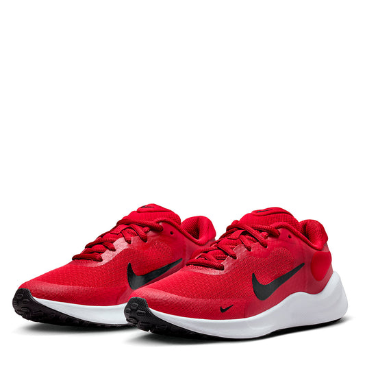 TENIS DEPORTIVO MUJER NIKE  Revolution 7 (GS) ROJO NEGRO